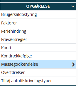 Massegodkendelses Vaerktoej Opgoerelse