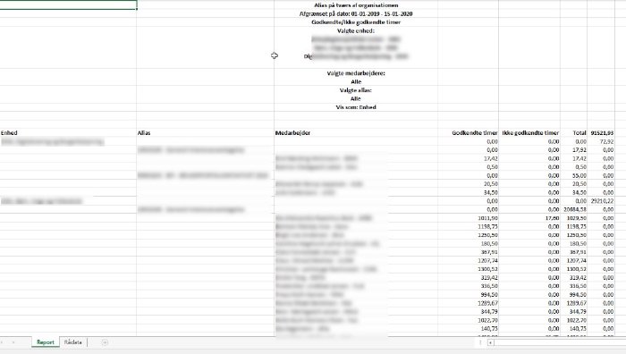 Eksporter Til Excel 2