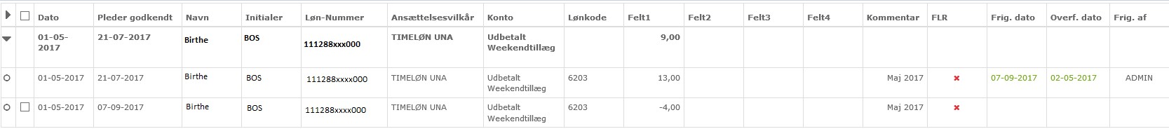 Rettelse Af Data Modpostering 3