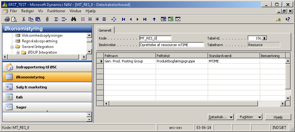 Opsaetning Af Skabelon