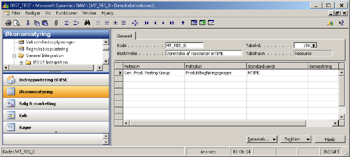 Opsaetning Af Skabelon
