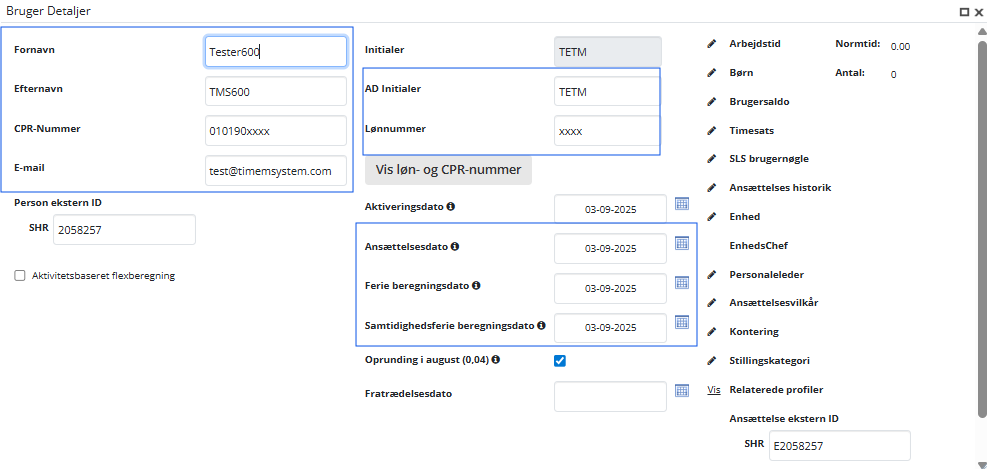 Opdatering Af Medarbejder Ansaettelse Ekstern