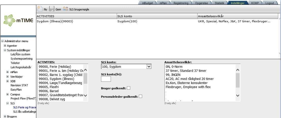 Opsaetning Af Sls Konto 3