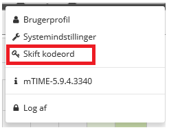 Generering Af Selvvalgt Kodeord Skift Kodeord 2