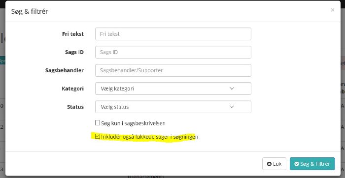 Find En Sag I Kundecenteret