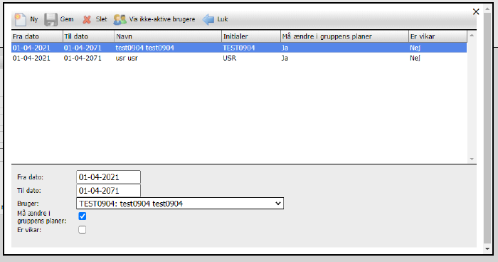 Oprettelse Af En Brugergruppe Gem