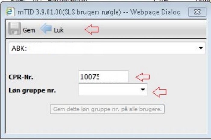 Sls Brugernoegle Gem