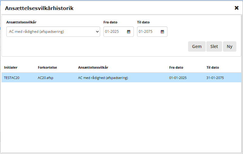 Ansaettelsesvilkar Gem