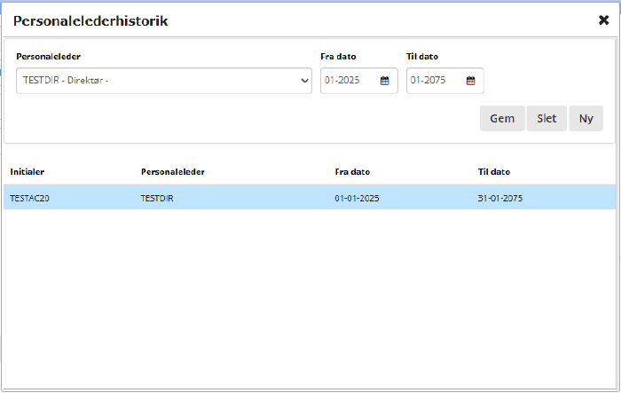 Personaleleder Rediger
