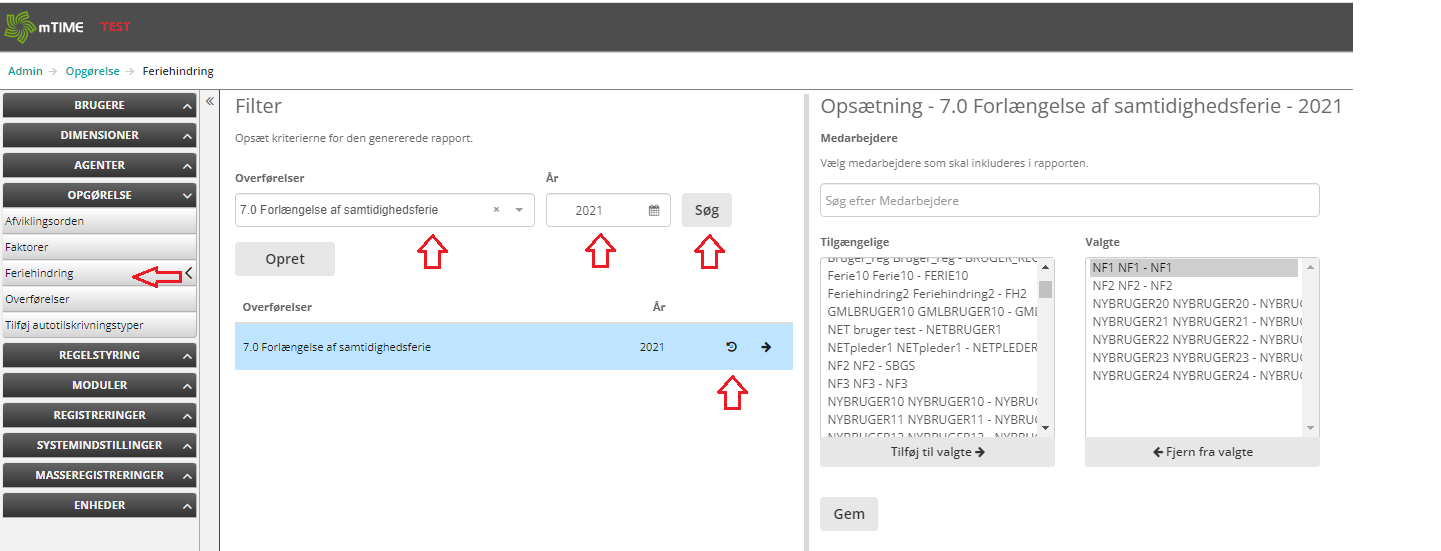 Feriehindringsloggen
