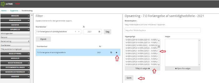 Oprettelse Af En Ny Feriehindring 2