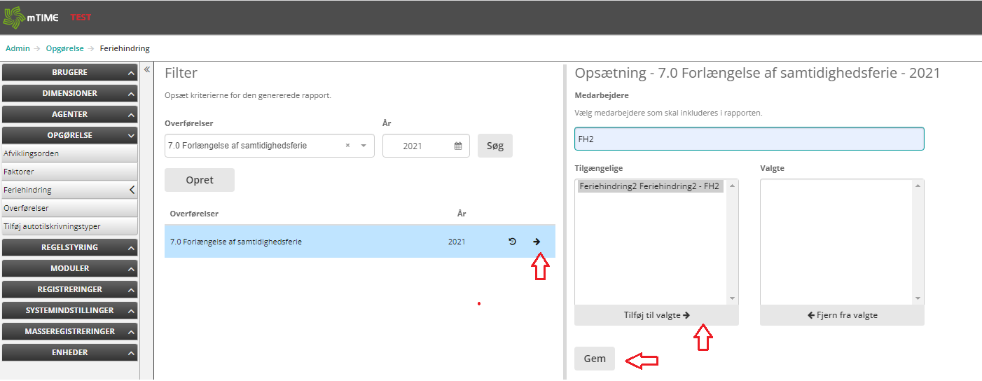 Oprettelse Af En Ny Feriehindring 3