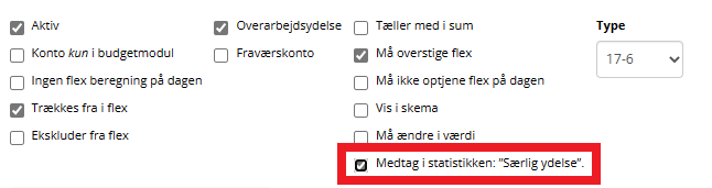 Saerlige Ydelse Under Fravaer