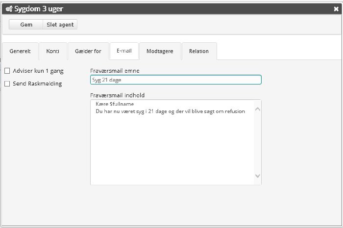 E Mail Adviser Kun En Gang
