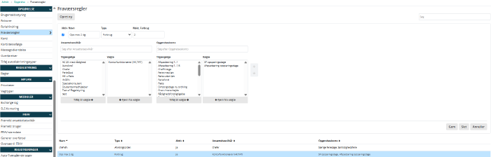 Opsaetning Opgoerelseskonto