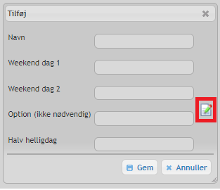 Helligdagskalender Navn 2