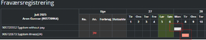 Vejledning Siden Oversigt