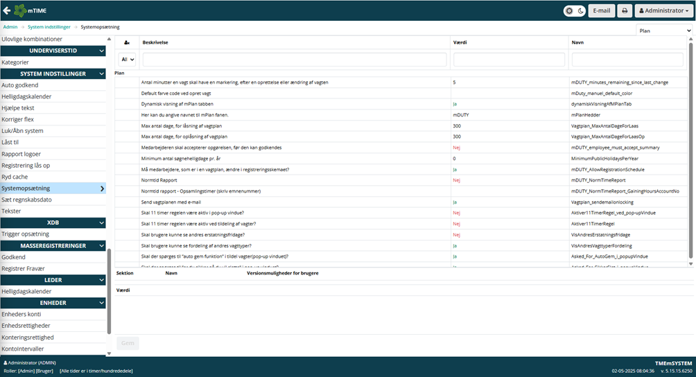 1 Systemopsaetning 2 1 Systemopsaetning