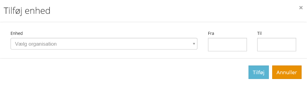 Projektoekonom Oprettelse Vaelg Organisation