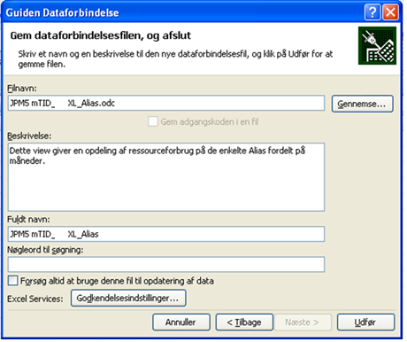 Ny Dataforbindelse Udfoer
