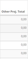 Other Projects Totals