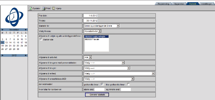 Valgmuligheder Eksempel 2